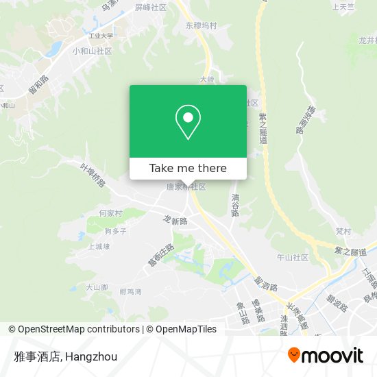 雅事酒店 map
