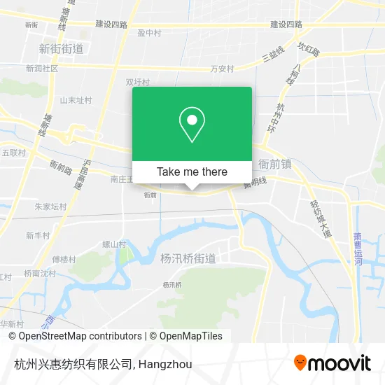 杭州兴惠纺织有限公司 map