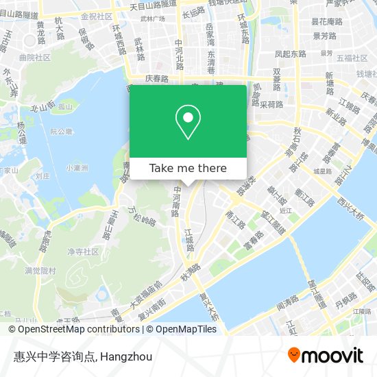 惠兴中学咨询点 map
