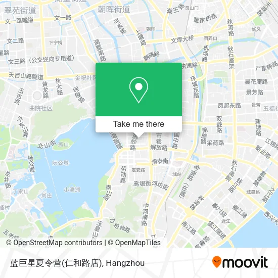 蓝巨星夏令营(仁和路店) map