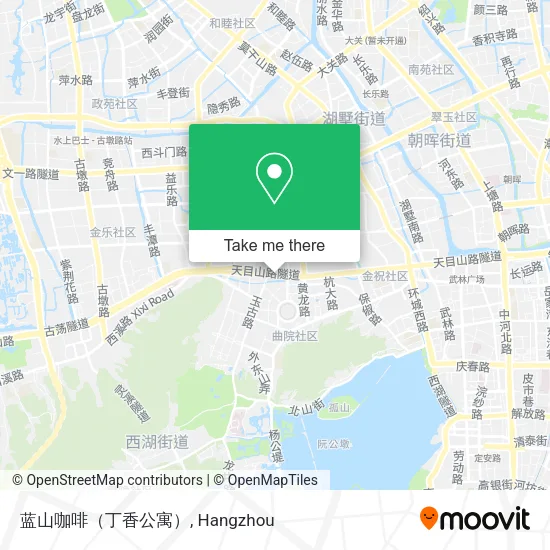 蓝山咖啡（丁香公寓） map