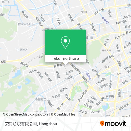 荣尚纺织有限公司 map