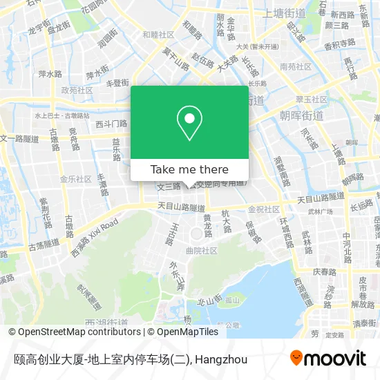 颐高创业大厦-地上室内停车场(二) map