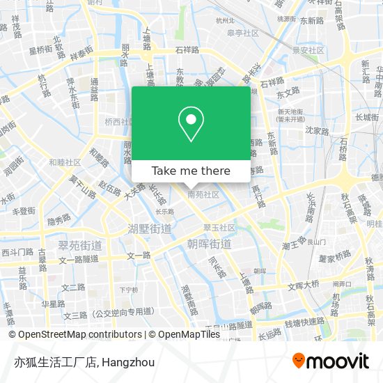 亦狐生活工厂店 map