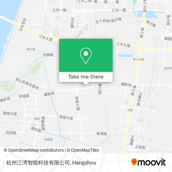 杭州江湾智能科技有限公司 map