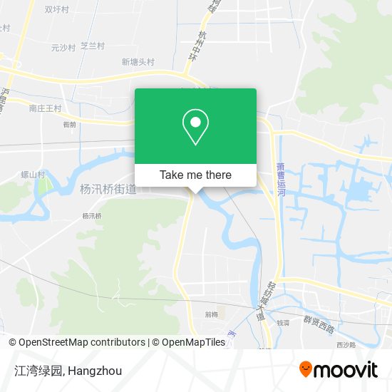江湾绿园 map