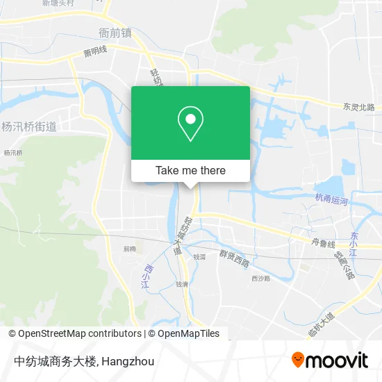 中纺城商务大楼 map