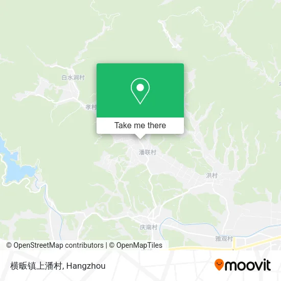 横畈镇上潘村 map
