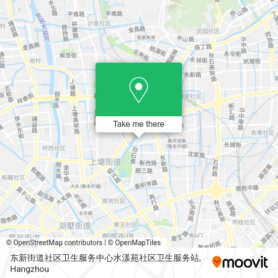 东新街道社区卫生服务中心水漾苑社区卫生服务站 map
