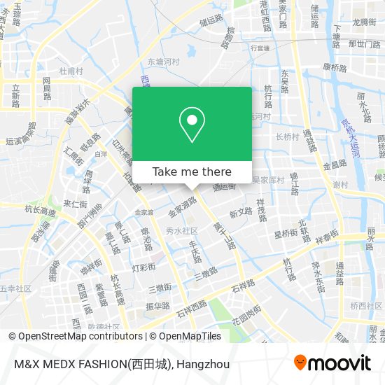 M&X MEDX FASHION(西田城) map