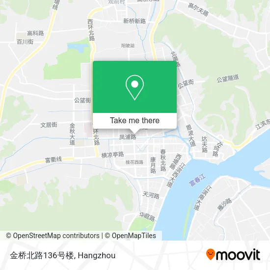 金桥北路136号楼 map