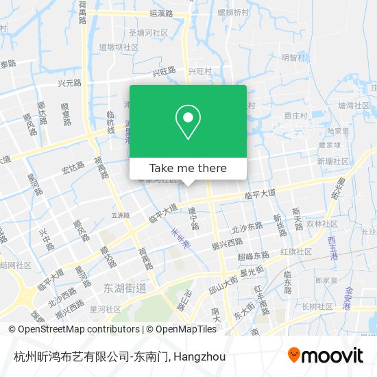 杭州昕鸿布艺有限公司-东南门 map