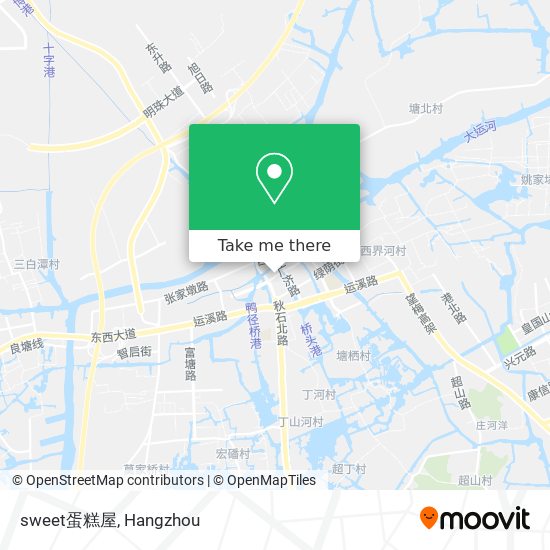 sweet蛋糕屋 map