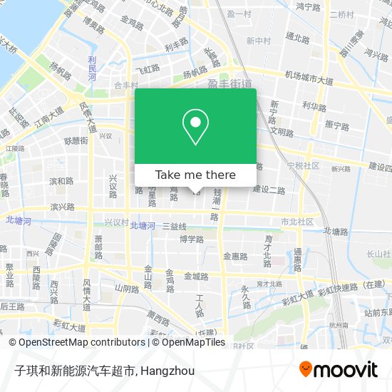 子琪和新能源汽车超市 map