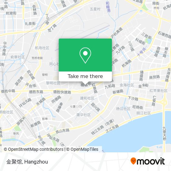 金聚馆 map