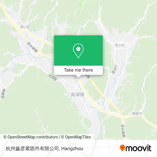 杭州鑫彦紧固件有限公司 map