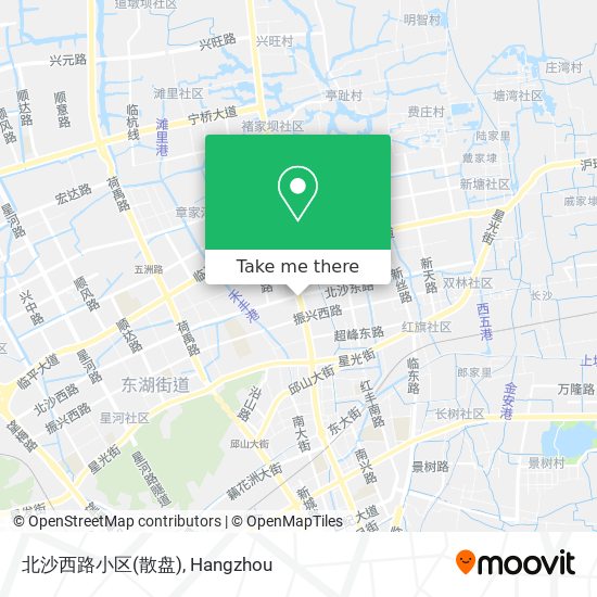北沙西路小区(散盘) map