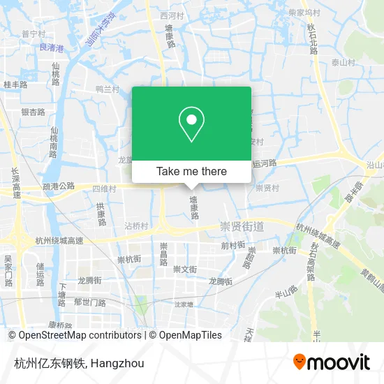 杭州亿东钢铁 map