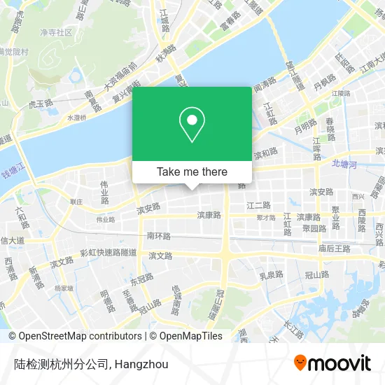 陆检测杭州分公司 map