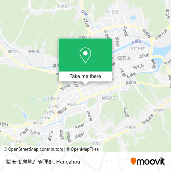 临安市房地产管理处 map