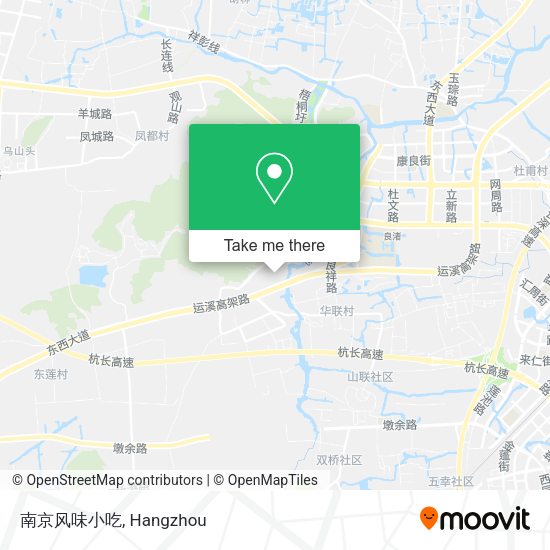 南京风味小吃 map