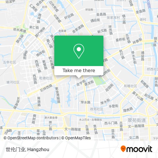 世伦门业 map