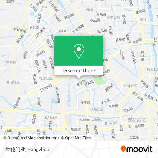 世伦门业 map