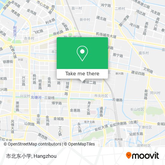 市北东小学 map