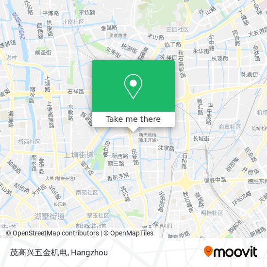茂高兴五金机电 map