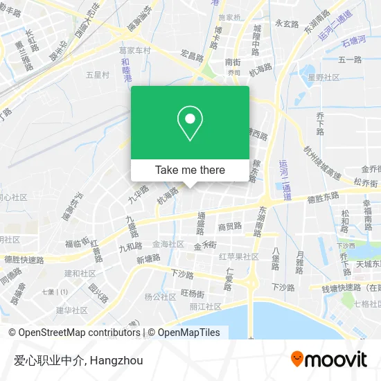 爱心职业中介 map