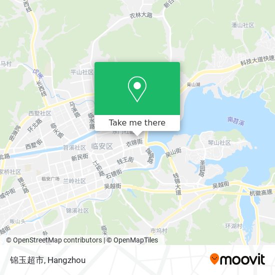 锦玉超市 map
