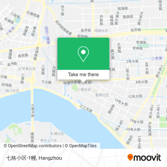 七格小区-1幢 map