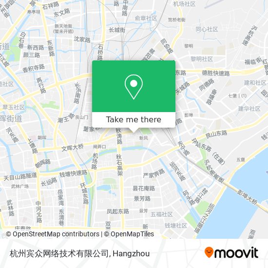 杭州宾众网络技术有限公司 map