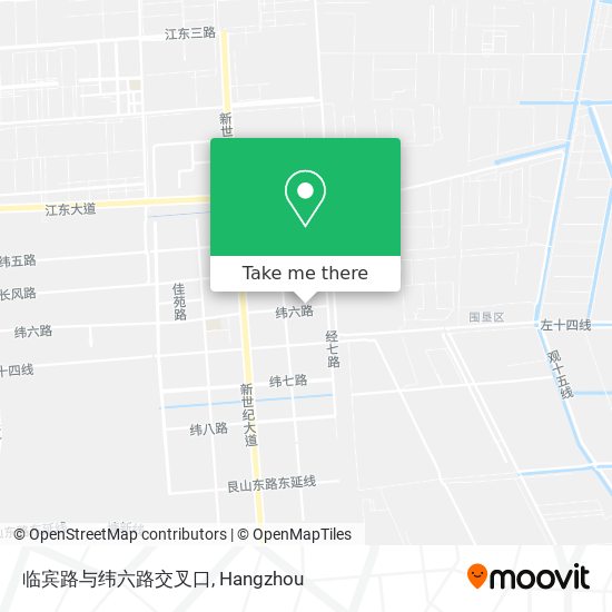 临宾路与纬六路交叉口 map