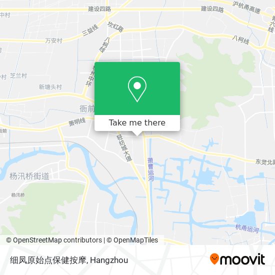 细凤原始点保健按摩 map