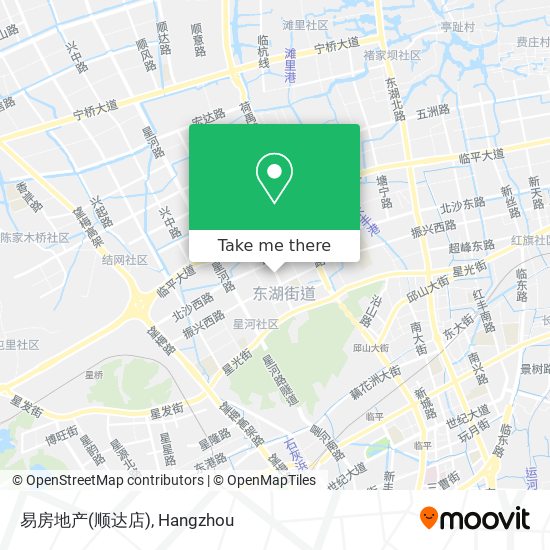 易房地产(顺达店) map