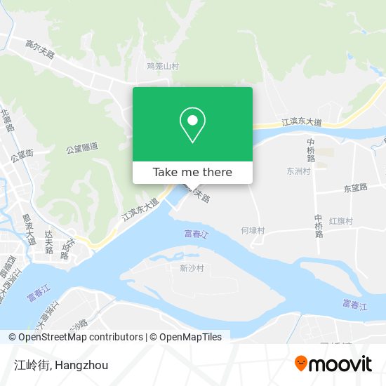 江岭街 map