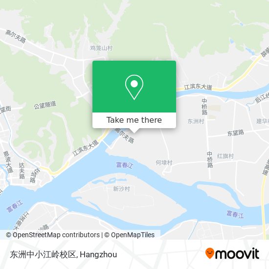 东洲中小江岭校区 map