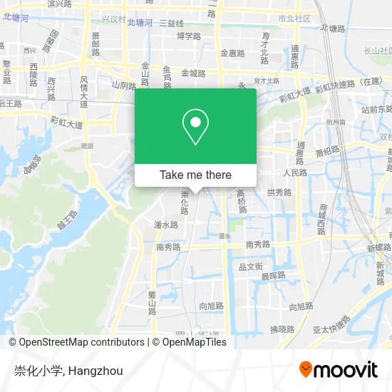 崇化小学 map