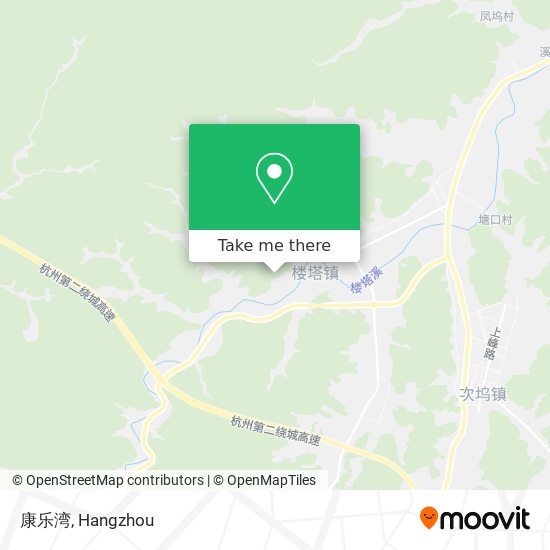 康乐湾 map