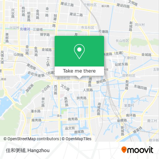 佳和粥铺 map