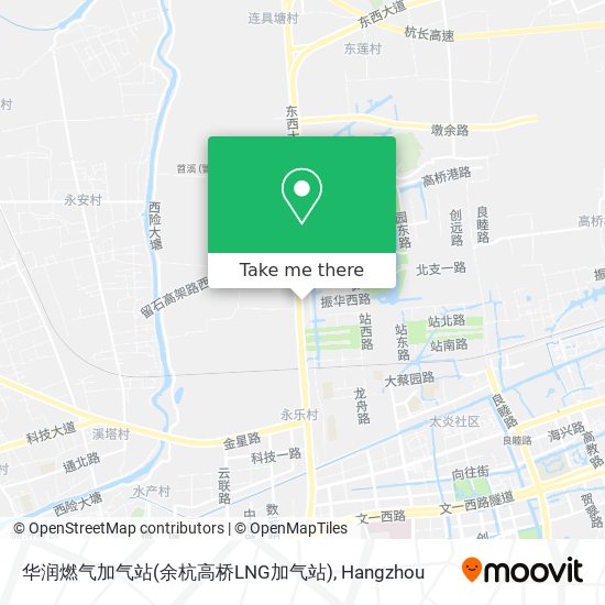 华润燃气加气站(余杭高桥LNG加气站) map