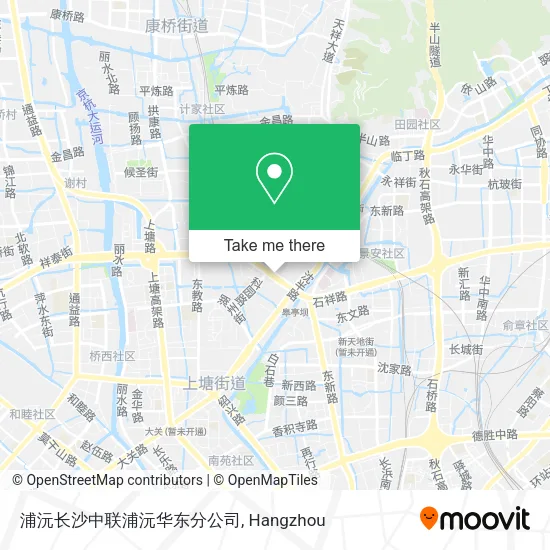 浦沅长沙中联浦沅华东分公司 map