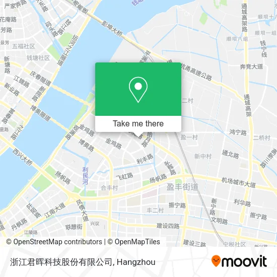 浙江君晖科技股份有限公司 map