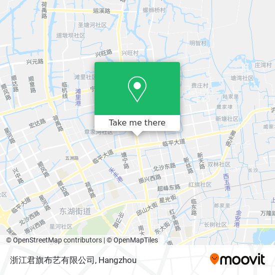 浙江君旗布艺有限公司 map