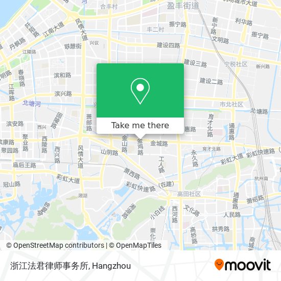 浙江法君律师事务所 map