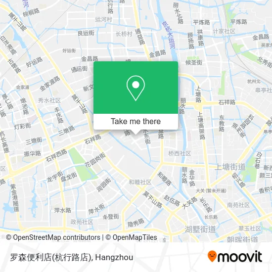罗森便利店(杭行路店) map