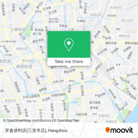 罗森便利店(三里亭店) map