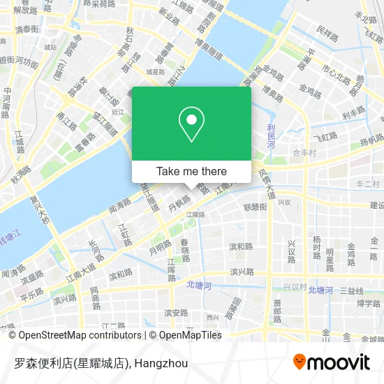罗森便利店(星耀城店) map