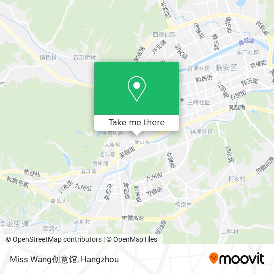 Miss Wang创意馆 map
